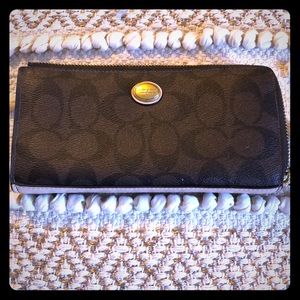 Coach Slim Zip Wallet